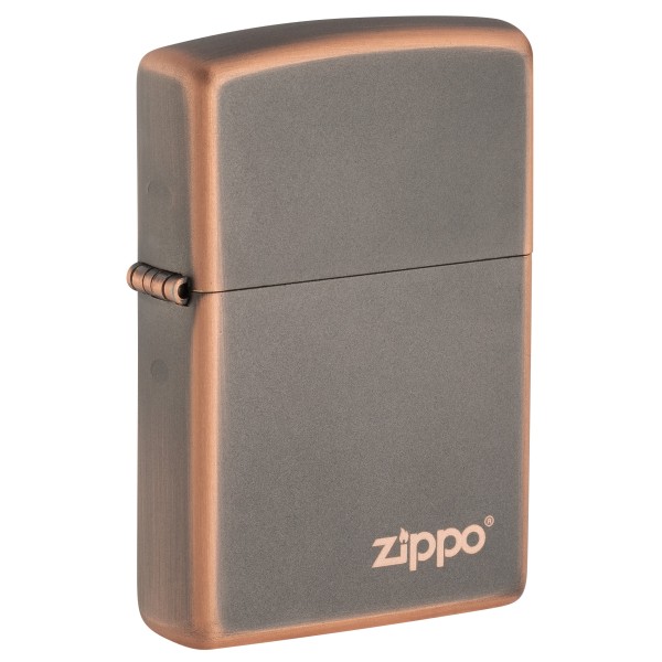 Zippo Rustic Bronze Zippo Logo 49839ZL - Χονδρική